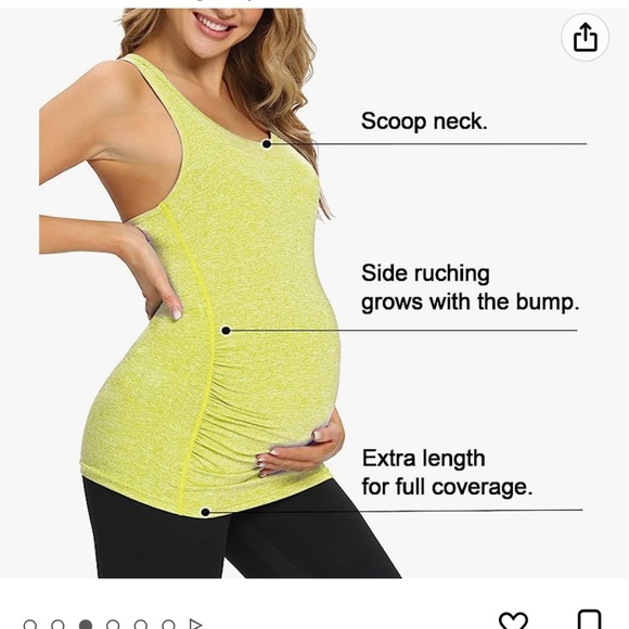 3 maternity tank tops - Picture 5 of 5